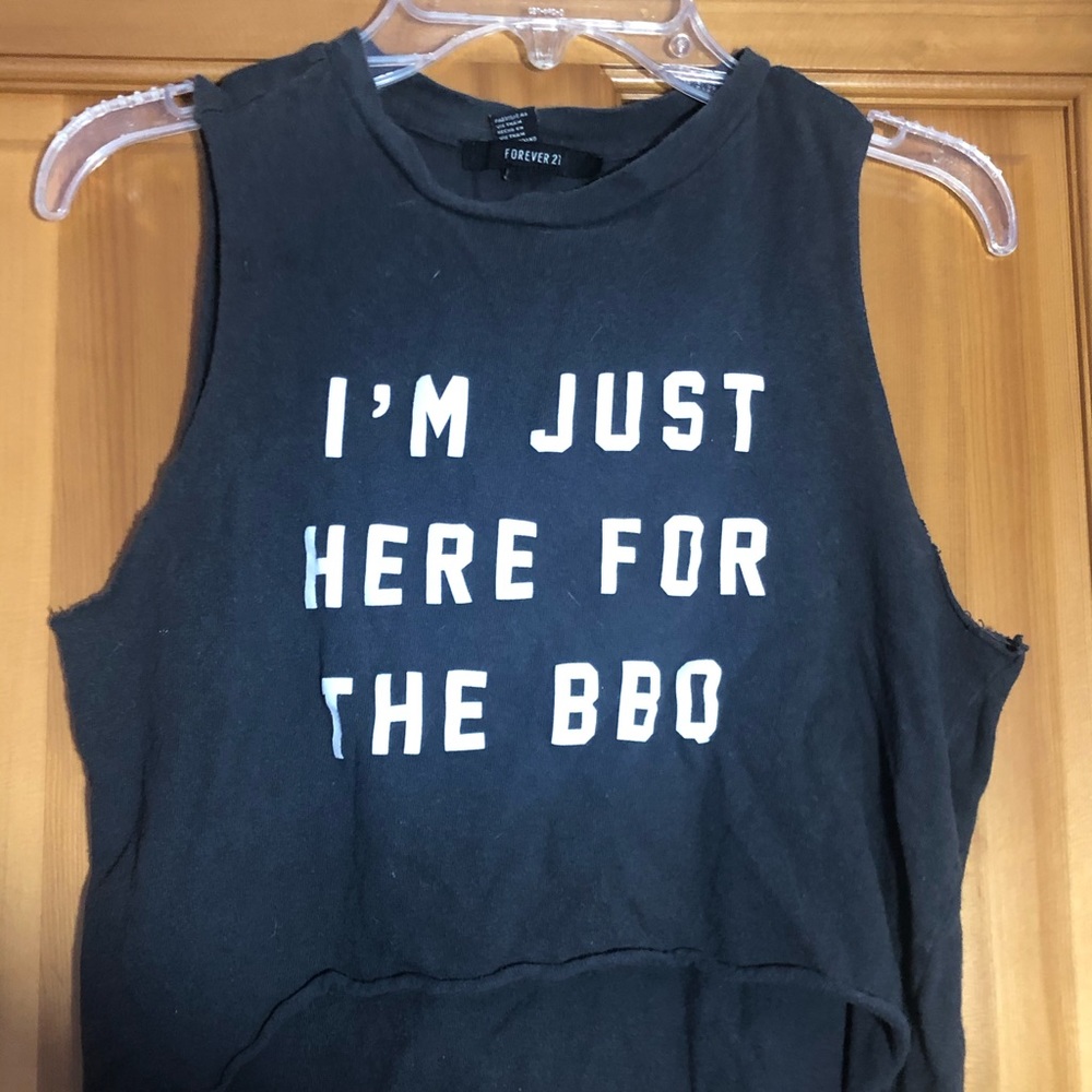 Cropped tank top